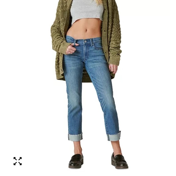 Lucky Brand Women’s Mid Rise Skinny Crop Size 6/28R - Picture 1 of 10